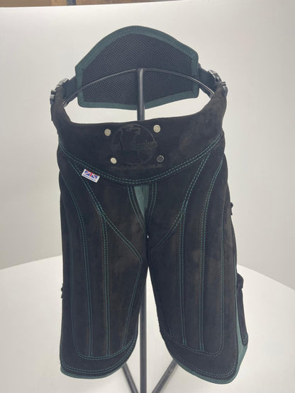 Deluxe Leather Apron — Green
