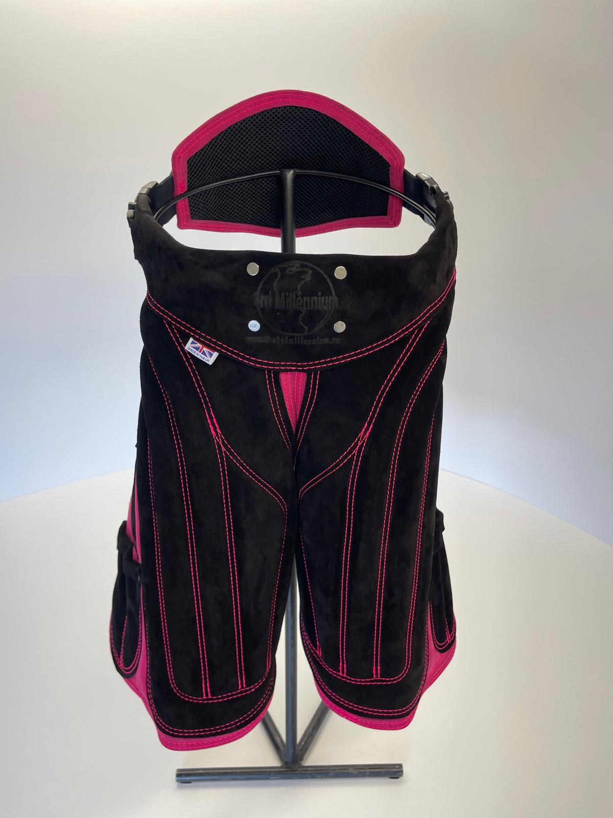 Deluxe Leather Apron — Pink