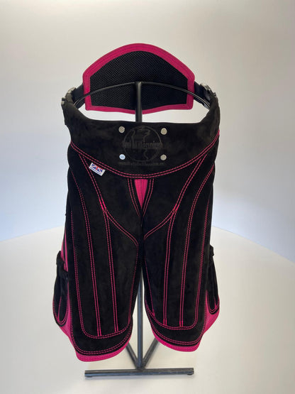 Deluxe Leather Apron — Pink