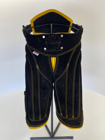 Deluxe Leather Apron — Yellow