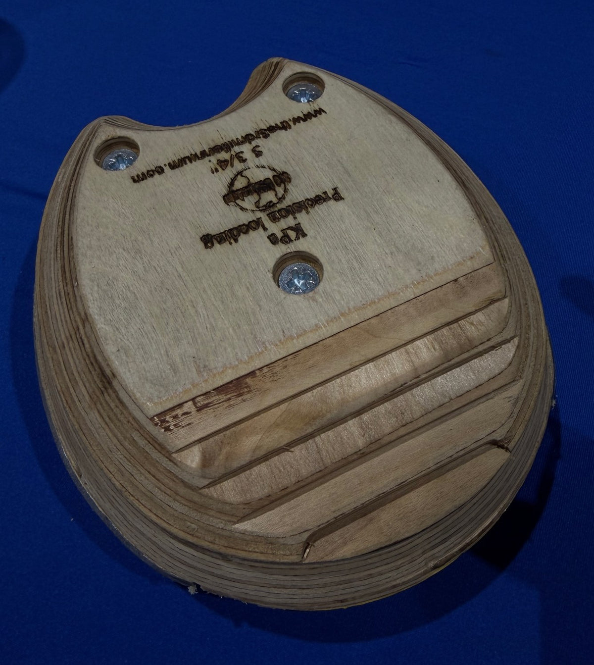3rd Millennium Hospital Plate Wooden Clog with removable screw-on plate