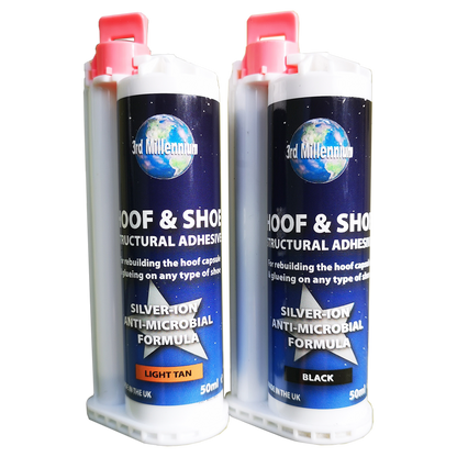 Hoof and Shoe Acrylic Adhesive 50ml cartridges
