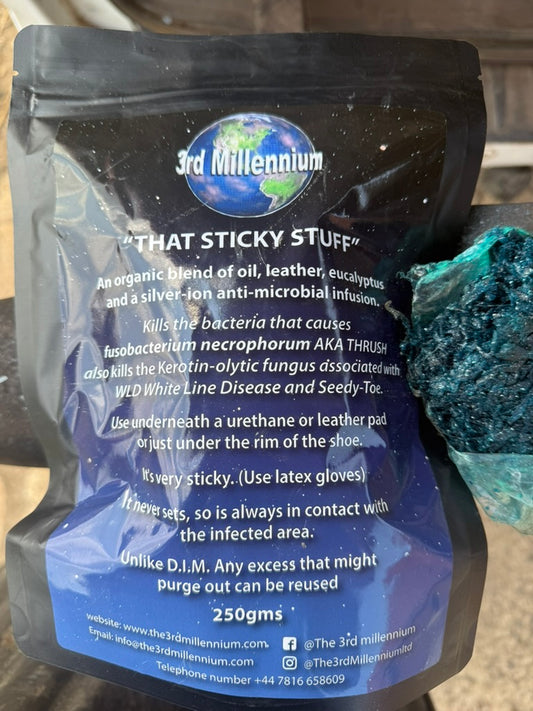 That Sticky Stuff 250g anti-microbial hoof packing by 3rd Millennium